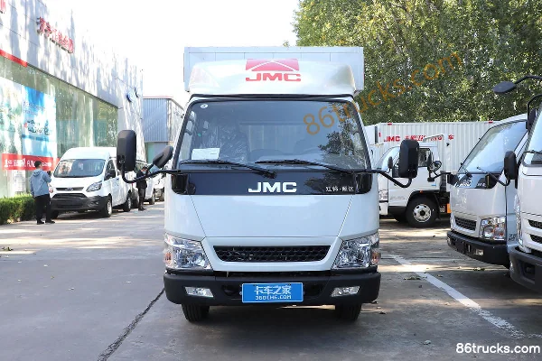 JMC Shunda petit camion version standard 116 ch 4X2(6 roues) camion léger à plateau double cabine 2,755 m Extérieur (2) | 86Trucks