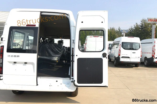 JMC Fushun 2023 Model 146 hp 2.0T Diesel Short Wheelbase 5-Seat High Roof Multi-Purpose Passenger Vehicle (China VI) Cargo Box (1) | 86Truck
