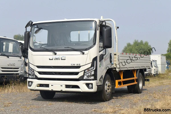 JMC Kaiyun+ Wide Body 129 hp 4X2(6 wheels) 4.2m Single Row Flatbed Light Truck (China VI) Exterior (3) | 86Trucks