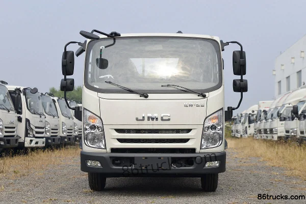 JMC Kaiyun Medium Body 122hp 4X2(6 wheels) 3.16m Double-row Flatbed Light Truck (China VI) Exterior (2) | 86Trucks