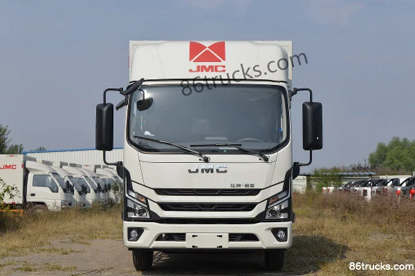 JMC Kaiyun+ Medium Narrow Body 129hp 4X2(6 wheels) 2.8m Double Row Van Light Truck Exterior (2) | 86Trucks
