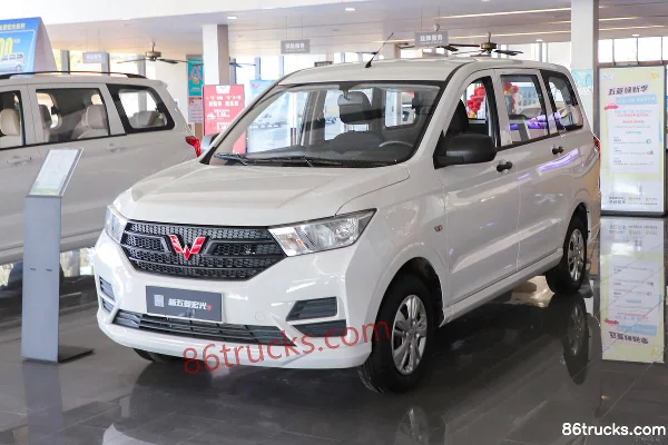 Wuling Hongguang S 2021 Standard 99hp 5/6/7-Seat Gasoline 1.5L Minivan (China VI) (Electric Power Steering) Exterior (3) | 86Trucks