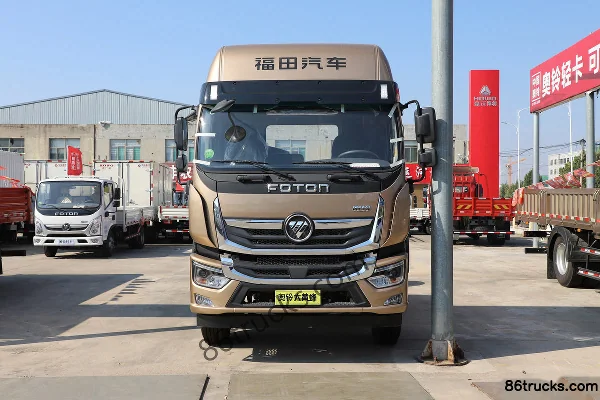 Foton Aoling Huangfeng (ex série 9) 245 ch 4X2(6 roues) 9,78 m camion porteur fourgon cabine avancée (China VI) Extérieur (2) | 86Trucks