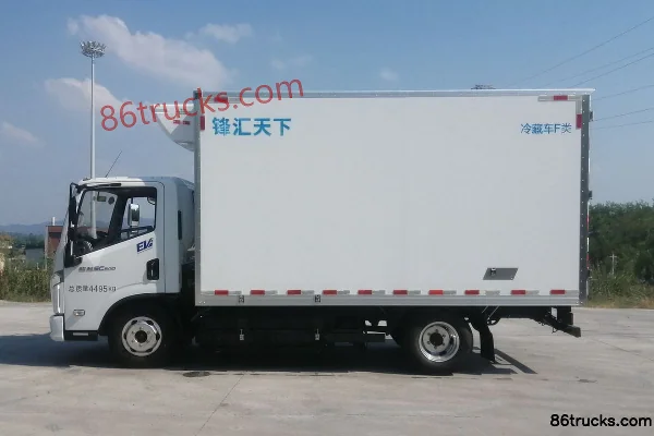 BAIC Ruixiang 4.5T 4.08m single-row battery-swap pure electric refrigerated truck 76.8kWh 4X2(6 wheels) Exterior (3) | 86Trucks