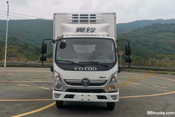 BAIC Ruixiang 131hp 4X2(6 wheels) 4.08m single-row refrigerated truck (China VI) Exterior (2) | 86Trucks