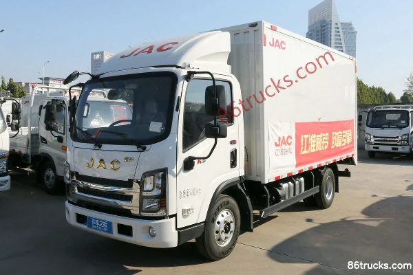 JAC Weiling K5 143 hp 4X2(6 wheels) 4.15m Single Row Van Light Truck (China VI) Exterior (3) | 86Trucks
