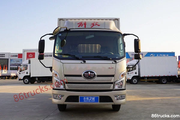 FAW Jiefang Lingtu 150hp 4X2(6 wheels) 4.16m single-row van light truck (medium body) Exterior (2) | 86Trucks