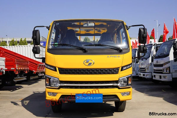 Yuejin Fuxing S100 95 ch 4X2(6 roues) diesel camion plateau double cabine 3,2 m (China VI) Extérieur (2) | 86Trucks