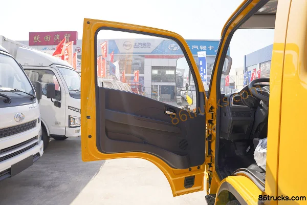 Yuejin Fuxing S100 95 ch 4X2(6 roues) diesel camion plateau double cabine 3,2 m (China VI) (2) | 86Trucks