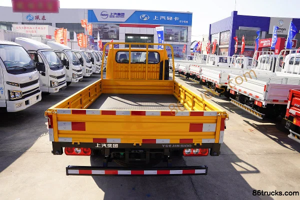Yuejin Fuxing S100 95 ch 4X2(6 roues) diesel camion plateau double cabine 3,2 m (China VI) Carrosserie (3) | 86Trucks
