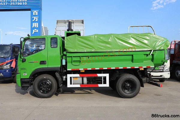 Foton Dajingang ES5 160 ch 4X2(6 roues) camion benne 3,8 m Extérieur (3) | 86Trucks