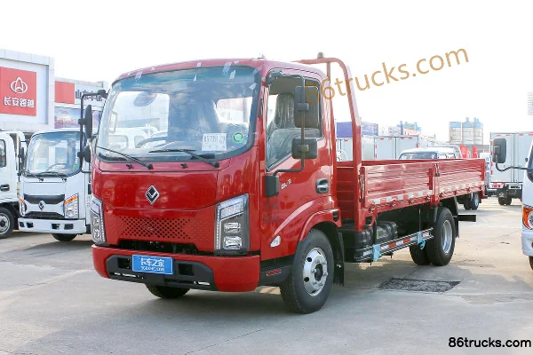 Ouling Jiyun Supreme Edition 150 hp 4X2(6 wheels) 4.15m single-row flatbed truck (China VI) Exterior (3) | 86Trucks
