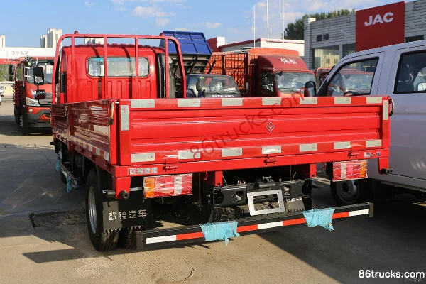 Ouling Jiyun Supreme Edition 150 hp 4X2(6 wheels) 4.15m single-row flatbed truck (China VI) Body (1) | 86Trucks