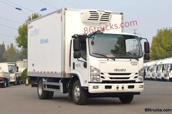 Qingling Isuzu KV600 131 hp 4X2(6 wheels) refrigerated truck (China VI) Exterior