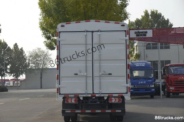JAC Junling V5 143hp 4X2(6 wheels) 4.235m Single Row Stake Truck Light Truck Body (2) | 86Trucks