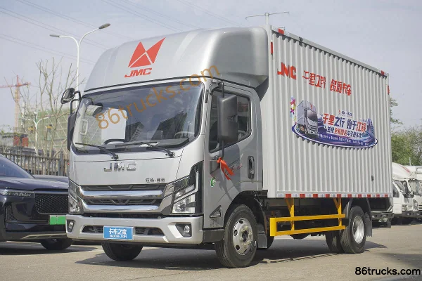 JMC Kaiyun+ Wide Body Luxury Edition 152 ch 4X2(6 roues) 4.2 m single-row box light truck (China VI) Extérieur (3) | 86Trucks