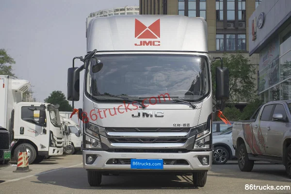 JMC Kaiyun+ Wide Body Luxury Edition 152 ch 4X2(6 roues) 4.2 m single-row box light truck (China VI) Extérieur (2) | 86Trucks