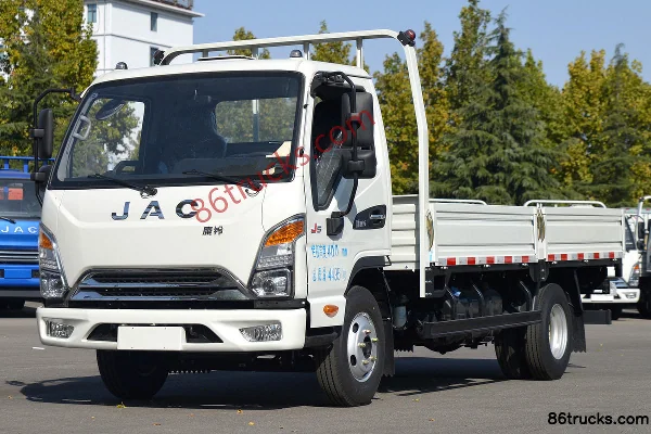 JAC Kangling J5 130 hp 4X2(6 wheels) 4.18m Single Row Flatbed Light Truck (China VI) (Weichai) Exterior (3) | 86Trucks