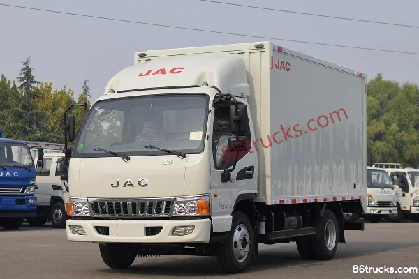 JAC Junling E5 132 hp 4X2(6 wheels) 3.7m Single-row Van Light Truck (China VI) Exterior (3) | 86Trucks