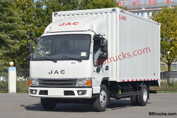 JAC Kangling H5 132 ch 4X2(6 roues) 4,15 m camion léger fourgon à cabine simple (China VI) Extérieur (3) | 86Trucks