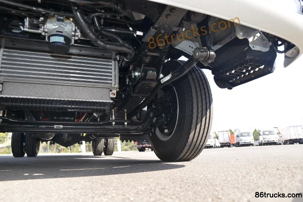 JAC Kangling H5 132 ch 4X2(6 roues) 4,15 m camion léger fourgon à cabine simple (China VI) Châssis (3) | 86Trucks