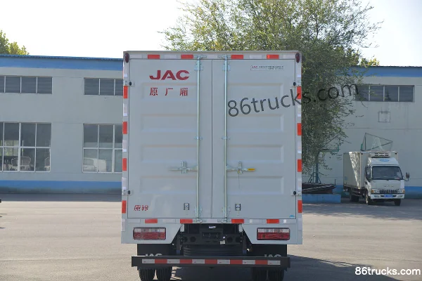 JAC Kangling H5 132 ch 4X2(6 roues) 4,15 m camion léger fourgon à cabine simple (China VI) Carrosserie (2) | 86Trucks