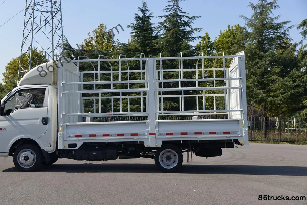 JAC Kaida X6 1,8 L 130 ch 4X2(6 roues) 3,95 m cabine simple avec ridelles, mini camion (China VI) Carrosserie (2) | 86Trucks