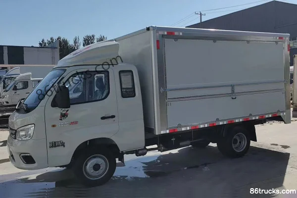 Foton Xiangling M2 1.6L 122hp 4X2(6 wheels) Gasoline 3.3m Crew Cab Wing Opening Van Mini Truck (Hongxingda Brand)(China