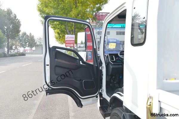 JAC Shuailing S6 150hp 4X2(6 wheels) 3.85m Semi-Cab Flatbed Light Truck (China VI) (1) | 86Trucks