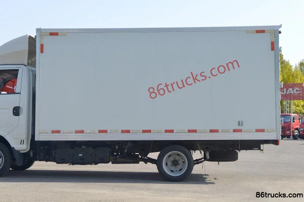 JAC Kaida X6 1,8 L 130 ch 4X2(6 roues) essence camion plateau fourgon 3,95 m cabine simple (China VI) Carrosserie (2) | 86Trucks