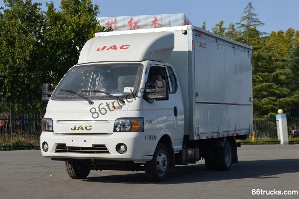 JAC Kaida X6 1.6L 120 hp 4X2(6 wheels) Gasoline 3.95m Single Row Wing Opening Van Mini Truck (China VI) Exterior (3) | 86Trucks