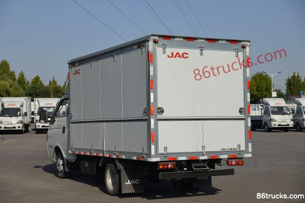 JAC Kaida X6 1.6L 120 hp 4X2(6 wheels) Gasoline 3.95m Single Row Wing Opening Van Mini Truck (China VI) Body (3) | 86Trucks