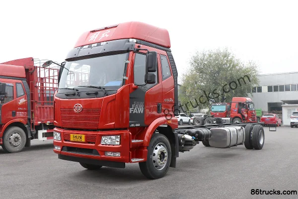 FAW Jiefang J6L camion moyen série Chuangfu 2.0 260 ch 4X2(6 roues) camion porteur fourgon 9,7 m (China VI) Extérieur (3) | 86Trucks