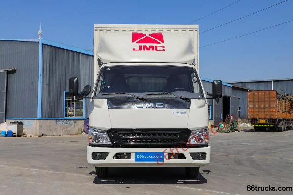 JMC Shùnwēi Wide Body 143 hp 4X2(6 wheels) 4.2m single-row van truck (China VI) (hydraulic brake) Exterior (2) | 86Trucks