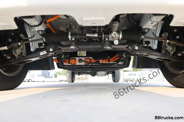 Ruichi EC31 2022 Longue autonomie 2,6T Camion micro utilitaire électrique à ridelles 2,9 m cabine simple 41,932 kWh 4X2(6 roues) Châssis (1)