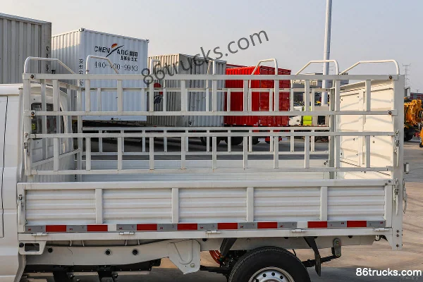 Ruichi EC31 2022 Longue autonomie 2,6T Camion micro utilitaire électrique à ridelles 2,9 m cabine simple 41,932 kWh 4X2(6 roues) Carrosserie