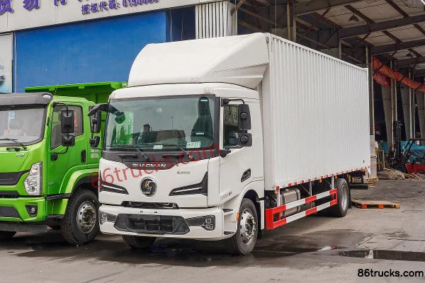 SHACMAN Delong L6000 220hp 4X2(6 wheels) 8.7m van cargo truck Exterior (3) | 86Trucks