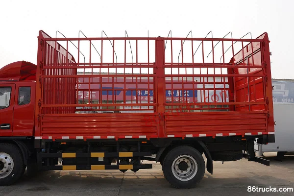 Dongfeng Kaipute Xingyun K7-L Standard Edition 163hp 4X2(6 wheels) 5.15m Single Row Stake Truck (China VI) Body (1) | 86Trucks