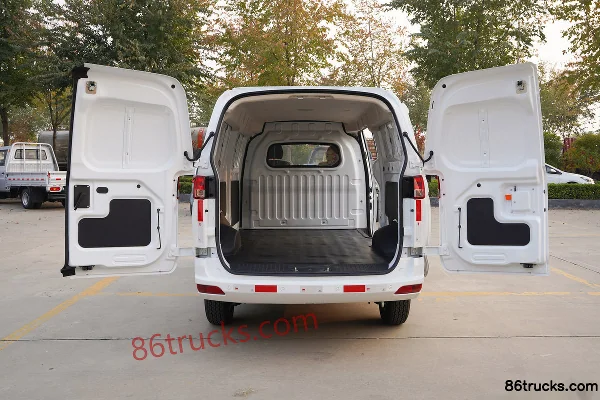 BAIC Ruixiang Boteng V2 Super Value Edition 113 hp 1.5L Gasoline 2-Seat Panel Van Cargo Box (1) | 86Trucks