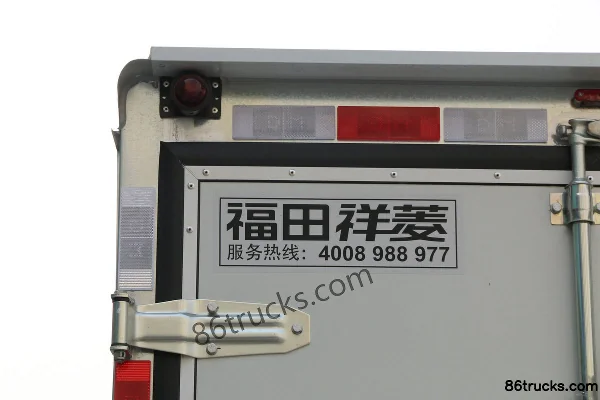 Foton Xiangling M1 2.95T 2.82m Single Row Pure Electric Van Mini Truck 44.43kWh 4X2(6 wheels) Body (3) | 86Trucks