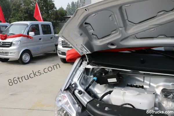 Dongfeng K01L 2022 Model 1.3L 92 hp 4X2(6 wheels) Gasoline 2.7m Single Row Flatbed Micro Truck (China VI) Chassis (2) | 86Trucks