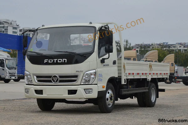Foton Ollin Jieyun édition classique 115 ch 4X2(6 roues) 3,655 m camion léger à ridelles cabine simple Extérieur (3) | 86Trucks
