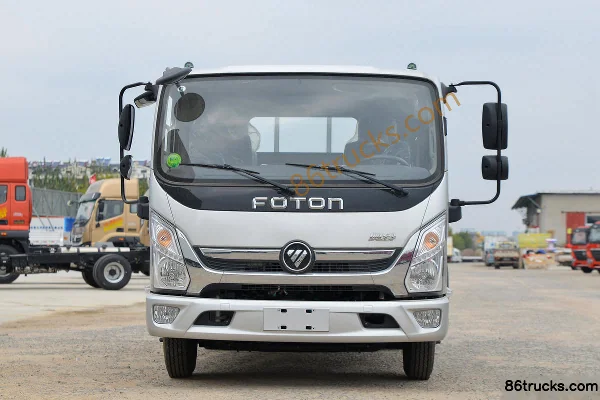 Foton Aoling New Jieyun 150 hp 4X2(6 wheels) 3.83 m Semi-row Flatbed Light Truck (China VI) Exterior (2) | 86Trucks