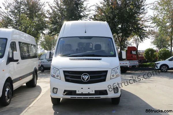 Foton Commercial Vehicle Tuyano Tongtu 177 hp 2.8T Diesel 3-seat Extra-long wheelbase Super high roof cargo van Exterior (2) | 86Trucks