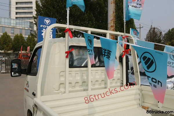 Foton Xiangling M2 comfort type 95 ch 4X2(6 roues) 3.8 m single row flatbed mini truck (China VI) Carrosserie (3) | 86Trucks