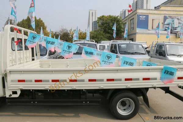 Foton Xiangling M2 comfort type 95 ch 4X2(6 roues) 3.8 m single row flatbed mini truck (China VI) Carrosserie (1) | 86Trucks