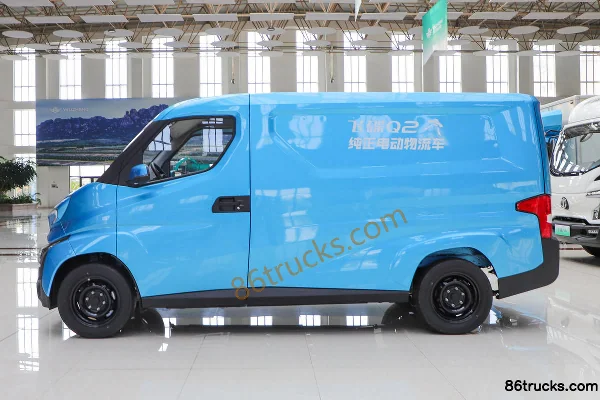 Feidi U5 Series 2.6T 2 Seats 2.38 m Pure Electric Van Transport Truck 41.86 kWh Extérieur (3) | 86Trucks