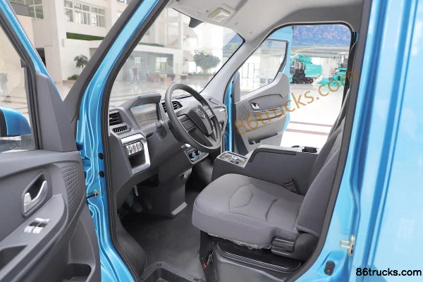 Feidi U5 Series 2.6T 2 Seats 2.38 m Pure Electric Van Transport Truck 41.86 kWh Cabine (2) | 86Trucks