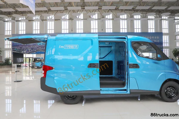 Feidi U5 Series 2.6T 2 Seats 2.38 m Pure Electric Van Transport Truck 41.86 kWh Carrosserie (3) | 86Trucks