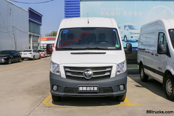 Foton Commercial Vehicle Tuyano Tongtu 150hp 2.5T Diesel 3-seat Manual Short wheelbase Medium roof closed van Exterior (2) | 86Trucks